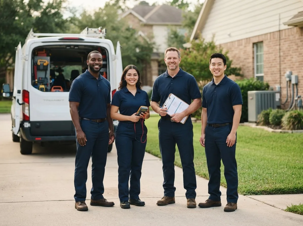 Certified HVAC technician near Columbus City, IA